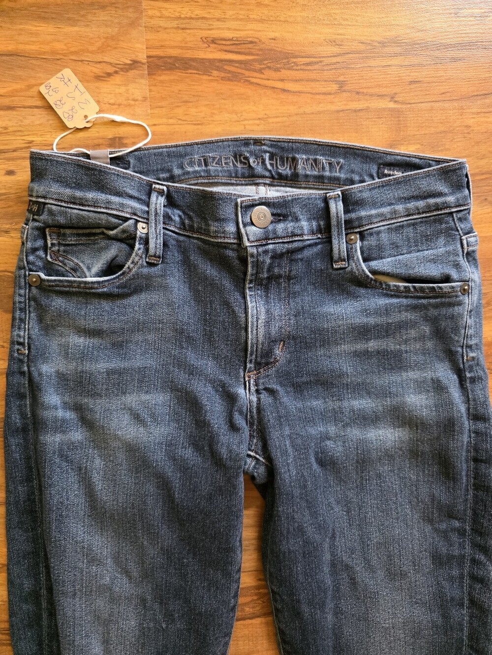 Citizens Of Humanity Skinny Slim Low-Rise Avedon COH Jeans Size 27 - Picture 11 of 12
